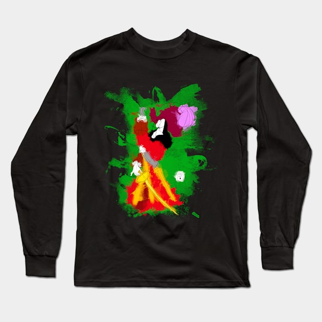 Capitán Garfio Long Sleeve T-Shirt by kakunat